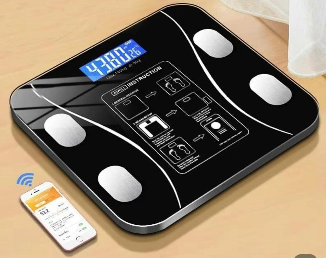 Balança de Bioimpedância Bluetooth